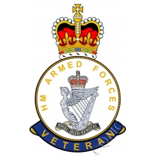 Royal Irish Rangers HM Armed Forces Veterans Sticker